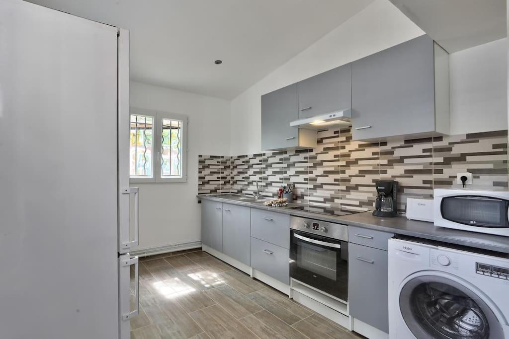 Free Private Parking - 15Mn Paris - 5Mn Walk Train Station - All Equipped - Terrace - Garden - Stade De France - Casino D'Enghien - Hippodrome, Universite Épinay-sur-Seine Eksteriør bilde